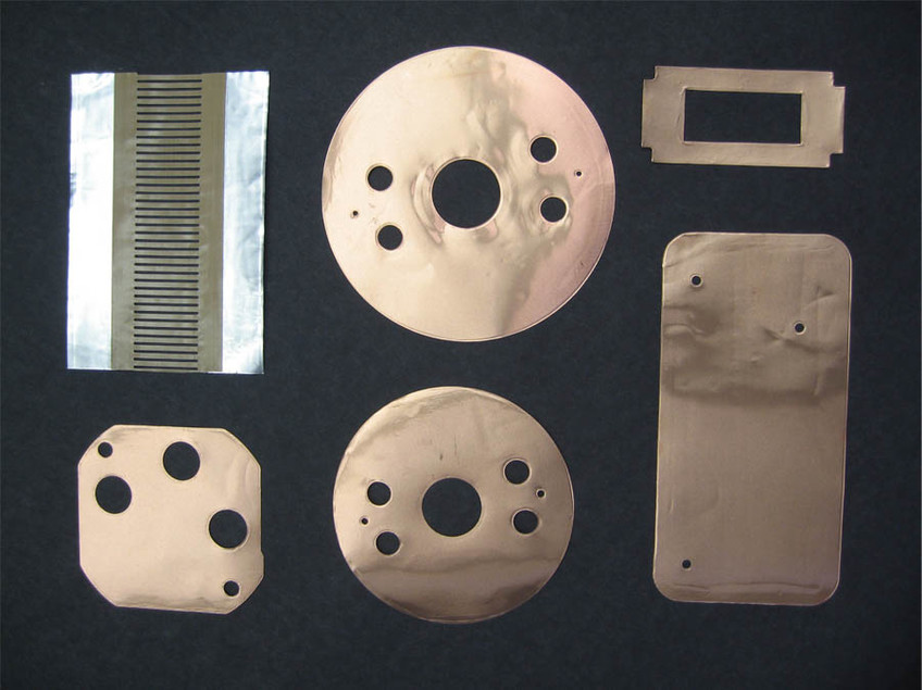 CU and aluminium foil stampings
